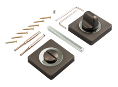 Завертка квадрат Пуэрто INBK AL 02 MBN, цвет никель черный матовый(графит) к ручкам INAL 520-02 BN/SN, INAL 521-02 BN/SN, INAL 527-02 MBN, INAL 524-02 MBN, INAL 520-02 MBN, INAL 531-02 MBN (гарантия - 12 месяцев)