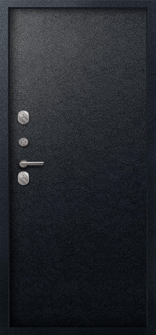 Термодверь входная Сезам Т-111 (2025), 2 замка, 1 мм металл, (черный муар+черный муар) #3
