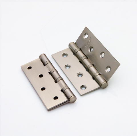 Комплект фурнитуры межкомнатный SET 524-03 slim 5-45PL 4BB MSN (ручка Пуэрто, защелка м/к Ренц, петли Ренц), цвет никель супер матовый (гарантия - 8 лет на ручку, 12 месяцев на остальную фурнитуру) #4