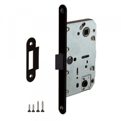 Замок с пластиковым язычком Пунто PL96WC-50 BL, цвет черный (гарантия - 12 месяцев)