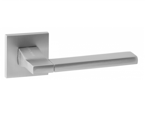 Комплект фурнитуры сантехнический SET 524-03 slim 2070PL 4BB MSN (ручка Пуэрто, защелка с/у Ренц, завертка Пуэрто, петли Ренц), цвет никель супер матовый (гарантия - 8 лет на ручку, 12 месяцев на остальную фурнитуру) #2