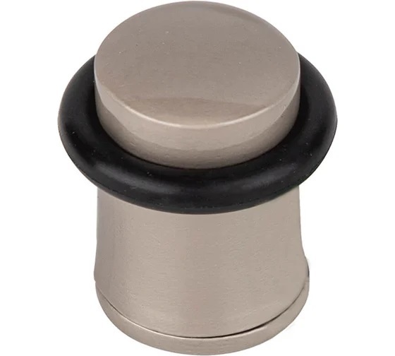 Ограничитель дверной напольный Марлок 08.08.05 "309-C" малый SN Н=28 (60), цвет никель (гарантия - 12 месяцев)