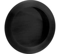 Ручка круг для раздвижных дверей Ренц INSDH 603 B (цена за комплект), цвет черный (гарантия - 10 лет)