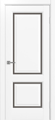 Дверь межкомнатная Оптима Порте Тоскана Нео 602С.2121, цвет белый снежный, экошпон, стекло бронза