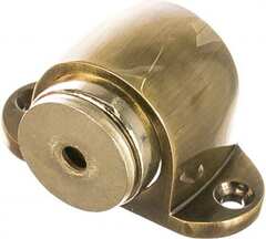 Ограничитель дверной напольный магнитный Ренц INDSM 32 AB, цвет бронза античная (гарантия - 12 месяцев)