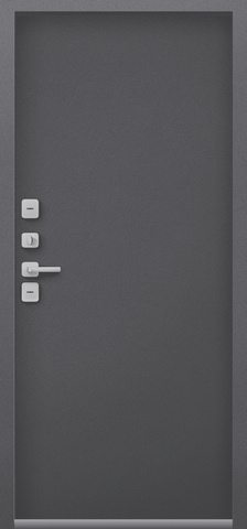 Термодверь входная Центурион Т-5 (2026), 2 замка, 1,4 мм металл, (серый букле+серый букле) #3