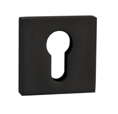 Накладка квадрат на цилиндр Пуэрто INET AL 03 B, цвет черный (гарантия - 12 месяцев)