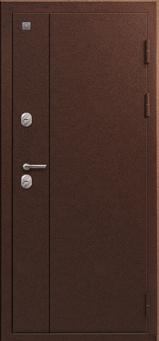 Термодверь входная Сезам Т-111 (2025), 2 замка, 1 мм металл, (медь антик+медь антик) #2