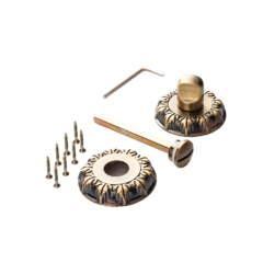 Завертка круг Ренц INBK 10 AB, цвет бронза античная (гарантия - 12 месяцев)