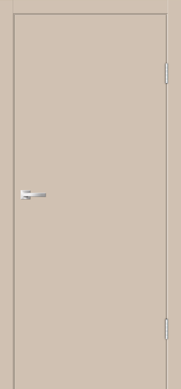 Дверь межкомнатная Велдорис Галант Эмалюкс Галант (кромка АБС черная с 4х сторон), цвет кварцит, эмалит, глухая