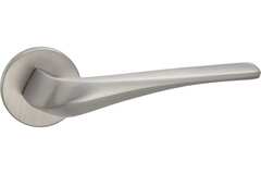 Ручка круг Пуэрто Соффиони INAL 547-06 slim MSN, цвет никель супер матовый, алюминий (гарантия - 8 лет)