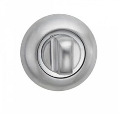 Завертка круг Ренц INBK 08 SC/CP, цвет хром матовый/хром блестящий (гарантия - 12 месяцев)