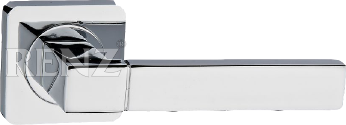 Ручка квадрат Ренц Милан INDH 51-02 CP, цвет хром блестящий, ЦАМ (гарантия - 10 лет)