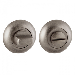 Завертка круг Пунто BK6.R.ZR54 (BK6 ZR) OS-9, цвет серебро античное к ручкам R.ZR54.SERENITY (SERENITY ZR) OS-9 (гарантия - 12 месяцев)