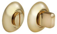 Завертка круг Морелли MH-WCSG/GP, цвет золото матовое/золото ЦАМ - (сплав, содержащий цинк, алюминий и медь) + многослойное гальваническое покрытие к ручкам MH-04 SG/GP, DIYMH-03SG/GP, MH-02SG/GP, MH-26SG/GP, MH-10 SG (гарантия - 12 месяцев)