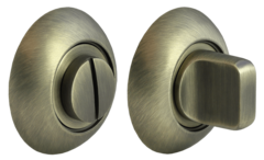 Завертка круг Морелли MH-WCMAB, цвет бронза матовая ЦАМ - (сплав, содержащий цинк, алюминий и медь) + многослойное гальваническое покрытие к ручкам MH-14MAB, MH-02MAB/AB, MH-13MAB/AB, MH-26MAB/AB, MH-11MAB/AB, MH-15MAB (гарантия - 12 месяцев)