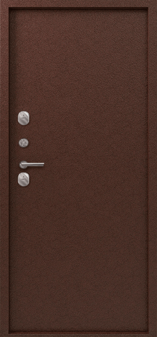 Термодверь входная Сезам Т-111 (2025), 2 замка, 1 мм металл, (медь антик+медь антик) #3