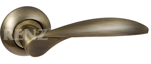 Ручка круг Ренц Росси INDH 14-08 AB, цвет бронза античная, ЦАМ (гарантия - 10 лет)