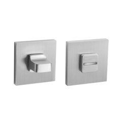 Завертка квадрат Аякс BK6.K.JS51 (BK6 JS) SSC-16, цвет хром сатинированный к ручкам K.JS51.OPTIMAL SSC-16, K.JS51.CLEVER SSC-16 (гарантия - 12 месяцев)