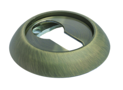 Накладка круг на цилиндр Морелли MH-KHMAB, цвет бронза матовая (гарантия - 12 месяцев)