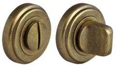 Завертка круг Морелли MH-WC-CLASSICOMB, цвет бронза старая античная ЦАМ - (сплав, содержащий цинк, алюминий и медь) + многослойное гальваническое покрытие к ручкам MH-41-CLASSICOMB/CH, MH-42-CLASSIC OMB/CH (гарантия - 12 месяцев)