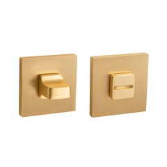 Завертка квадрат Аякс BK6.K.JS51 (BK6 JS) SSG-39, цвет золото сатинированное к ручкам K.JS51.NANO (NANO JS) SSG-39, K.JS51.TRIO SSG-39, K.JS51.UNITY (UNITY JS) SSG-39, K.JS51.OPTIMAL SSG-39 (гарантия - 12 месяцев)