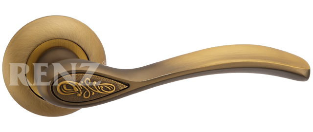 Ручка круг Ренц Флория INDH 17-08 CF, цвет кофе, ЦАМ (гарантия - 10 лет)