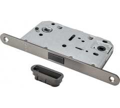 Замок сантехнический магнитный Ренц INLBM 5096 PL MBN, цвет никель черный матовый(графит) (гарантия - 12 месяцев)