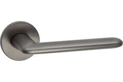 Ручка круг Пуэрто Ристретто INAL 546-06 slim MBN, цвет никель черный матовый(графит), алюминий (гарантия - 8 лет)