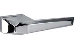 Ручка квадрат Ренц Бавено INDH 316-01 CP, цвет хром блестящий, ЦАМ (гарантия - 10 лет)