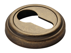 Накладка круг на цилиндр Морелли MH-KH-CLASSIC OMB, цвет бронза старая матовая (гарантия - 12 месяцев)