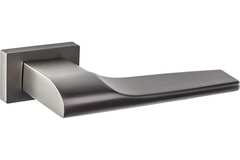 Ручка квадрат Ренц Арко INDH 315-01 MBN, цвет никель черный матовый(графит), ЦАМ (гарантия - 10 лет)