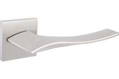 Ручка квадрат Ренц Латина INDH 322-03 slim MSN, цвет никель супер матовый, ЦАМ (гарантия - 10 лет)