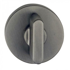 Завертка круг Пуэрто INBK AL 06 slim MBN, цвет никель черный матовый(графит) к ручкам Ристретто INAL 546-06 slim MBN, Соффиони INAL 547-06 slim MBN, Макиато INAL 544-06 slim MBN, Фрапе INAL 545-06 slim MBN (гарантия - 12 месяцев)