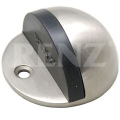 Ограничитель дверной напольный Ренц INDS 44 SN, цвет никель матовый (гарантия - 12 месяцев)