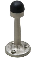 Ограничитель дверной настенный Ренц INDS 77 SN, цвет никель матовый (гарантия - 12 месяцев)