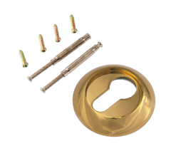 Накладка круг на цилиндр Ренц INET 08 DGP, цвет золото темное (гарантия - 12 месяцев)