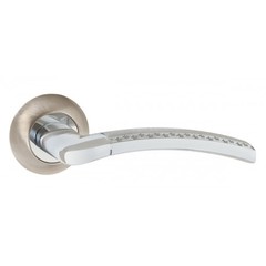 Ручка Пунто Gefest TL SN/CP-3, цвет никель матовый/хром (гарантия - 6 месяцев)