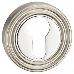 Накладка на цилиндр Пунто ET ML, цвет никель матовый (гарантия - 6 месяцев)