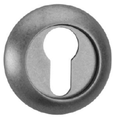 Накладка круг на цилиндр Ренц INET 08 MSN, цвет никель супер матовый (гарантия - 12 месяцев)