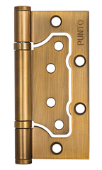 Петля стальная накладная Пунто 200-2B 100x2,5 CF, цвет кофе (гарантия - 1 месяц)