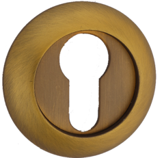 Накладка круг на цилиндр Ренц INET 08 CF, цвет кофе (гарантия - 12 месяцев)