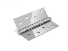 Петля врезная универсальная Фуаро 2BB 100x75x2,5 CP, цвет хром (гарантия - 12 месяцев)