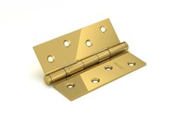 Петля стальная врезная Фуаро 2BB 100x75x2,5 PB, цвет латунь (гарантия - 12 месяцев)
