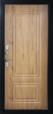 Термодверь входная Аргус Улица Аляска-3, 2 замка, 1,5 мм металл, (медь антик+соломенный рустик) #3