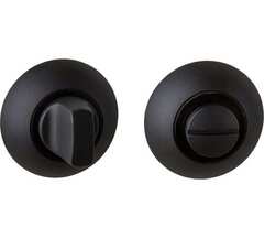 Завертка круг Пуэрто B2B BK AL 08 Black, цвет черный к ручкам B2B 503-08 Black