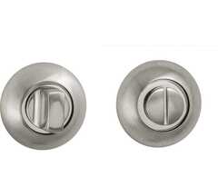 Завертка круг Пуэрто B2B BK AL 08 SN/CP, цвет никель матовый/хром блестящий к ручкам B2B 503-08 SN/CP