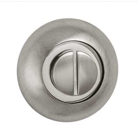 Завертка круг Пуэрто B2B BK AL 08 SN/CP, цвет никель матовый/хром блестящий к ручкам B2B 503-08 SN/CP #3