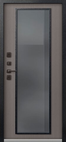 Термодверь входная Центурион Т-21 (2026), 2 замка, 1,4 мм металл, (черный муар+грей ясень софт) #3