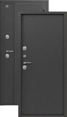 Термодверь входная Сезам Т-111 (2026), 2 замка, 1,2 мм металл, (серебро антик+серебро антик)